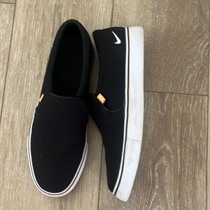 Nike slip on shoes; size 9.5;never worn; black
